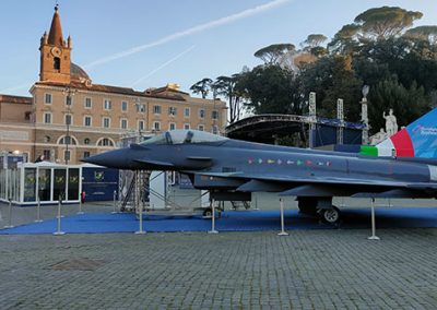 Allestimento generale per l'evento commemorativo dei 100 anni dell'Aeronautica Militare Italiana L’allestimento generale per l'evento commemorativo dei 100 anni dell'Aeronautica Militare Italiana è stata una grande sfida per Key Comunicazione.