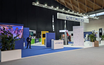 Stand Lottomatica ad Enada 2025